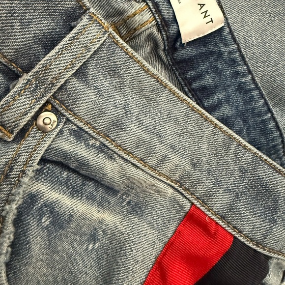 LB Jean Light with Red Blue Side Stripe NWOT - Picture 6 of 7